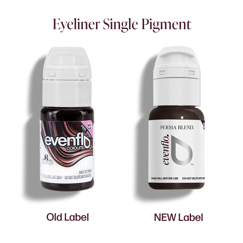 Eyeliner Pigment – Perma Blend Evenflo Warm Black 15ml