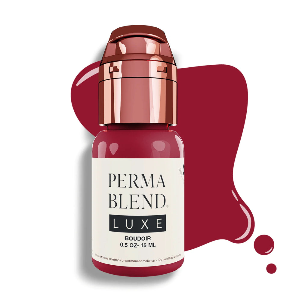 Lip Pigment – Perma Blend LUXE Lip Pigment Boudoir 15ml | Lip Blush Pigment, Lip Tattoo Ink, SPMU Lip Color, Semi Permanent Makeup Lip Shade