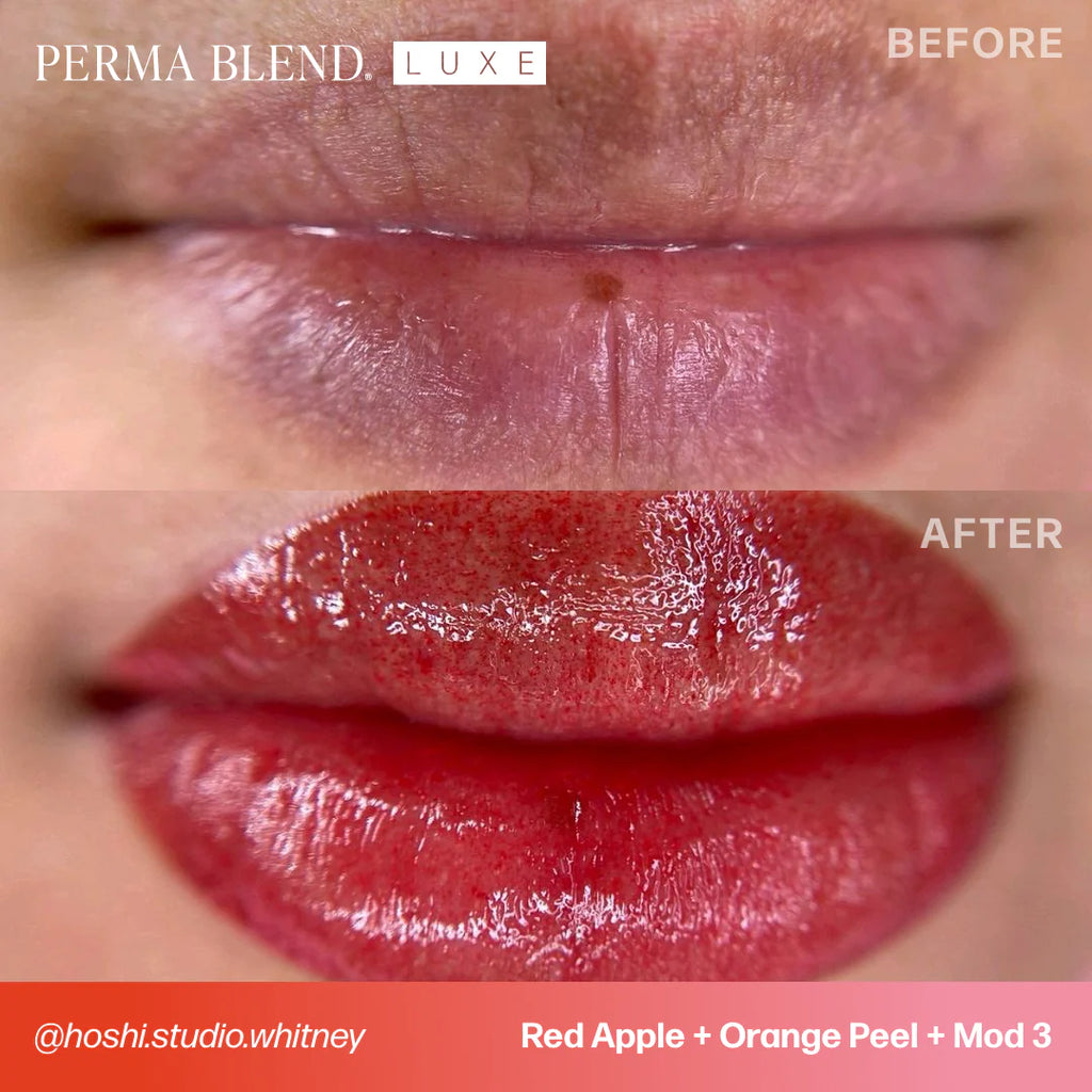 Lip Pigment – Perma Blend LUXE Lip Pigment Red Apple 15ml | Lip Blush Pigment, Lip Tattoo Ink, SPMU Lip Color, Semi Permanent Makeup Lip Shade