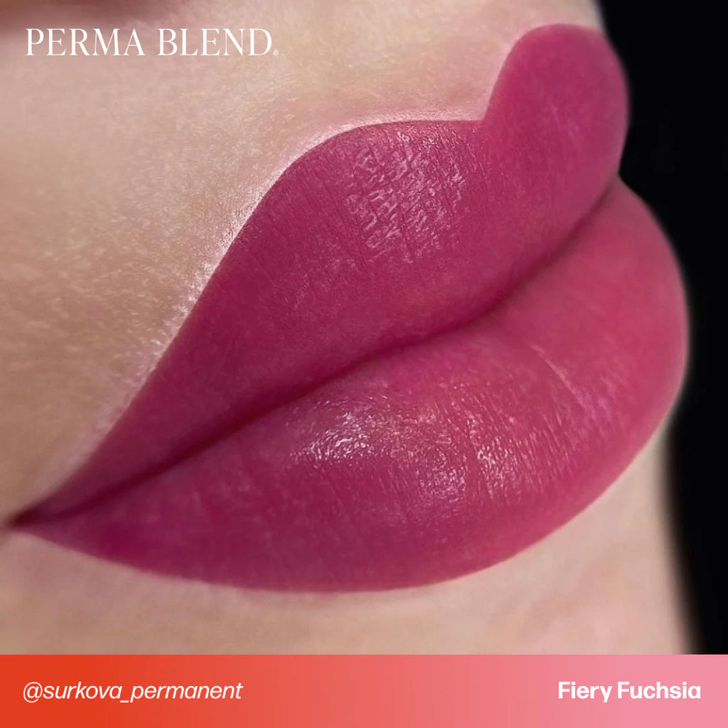 Lip Pigment Set – Perma Blend Signature Lip Set 8x15ml | Professional PMU Lip Tattoo Pigments for Lip Blush, Cosmetic Tattooing, Lip Neutralization & Permanent Makeup