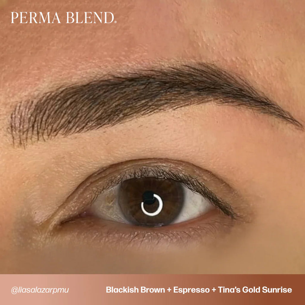 Lip Pigment – Tina’s Gold Sunrise 15ml by Perma Blend | Professional Lip Blush Pigment for Semi Permanent Makeup (SPMU), Lip Tattoo Ink for Lip Neutralization, Color Correction & Cosmetic Tattoo Artists