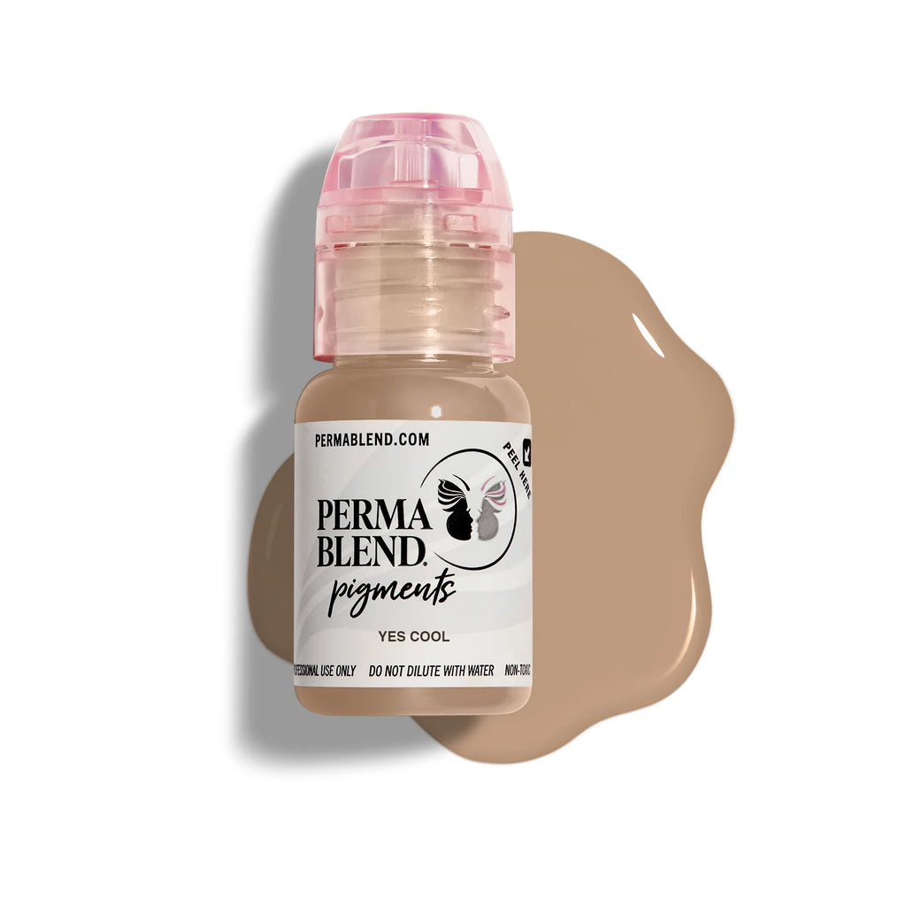 Areola Pigment – Perma Blend Areola Shades Yes Cool 15ml | Areola Color Pigment, SPMU Areola Tattoo Ink, Medical Tattooing Pigment