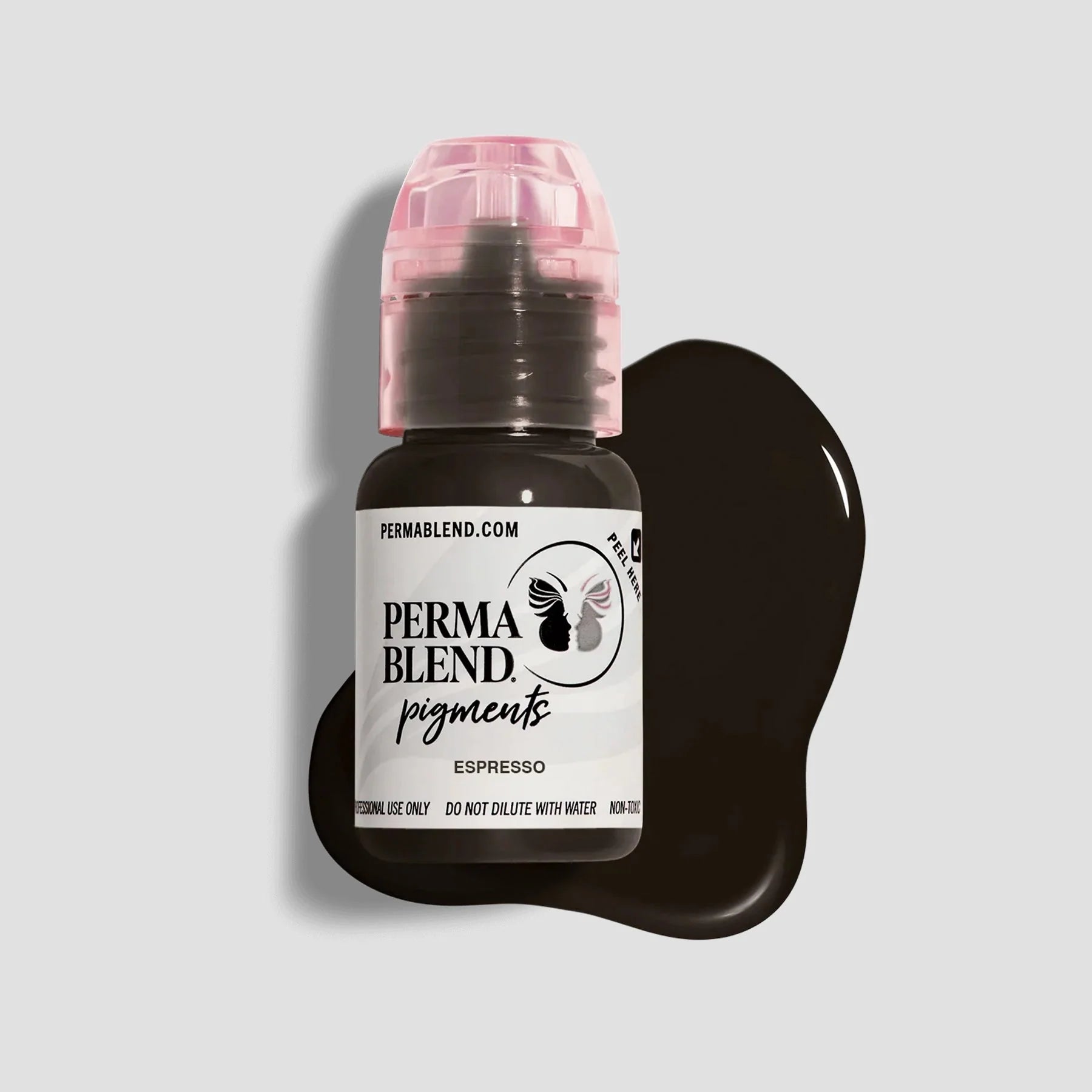 Eyebrow Pigment – Espresso 15ml Perma Blend | Permanent Makeup SPMU Eyebrow Ink for Microblading, Ombré Brows & Powder Brows | Cool Brown Professional Pigment