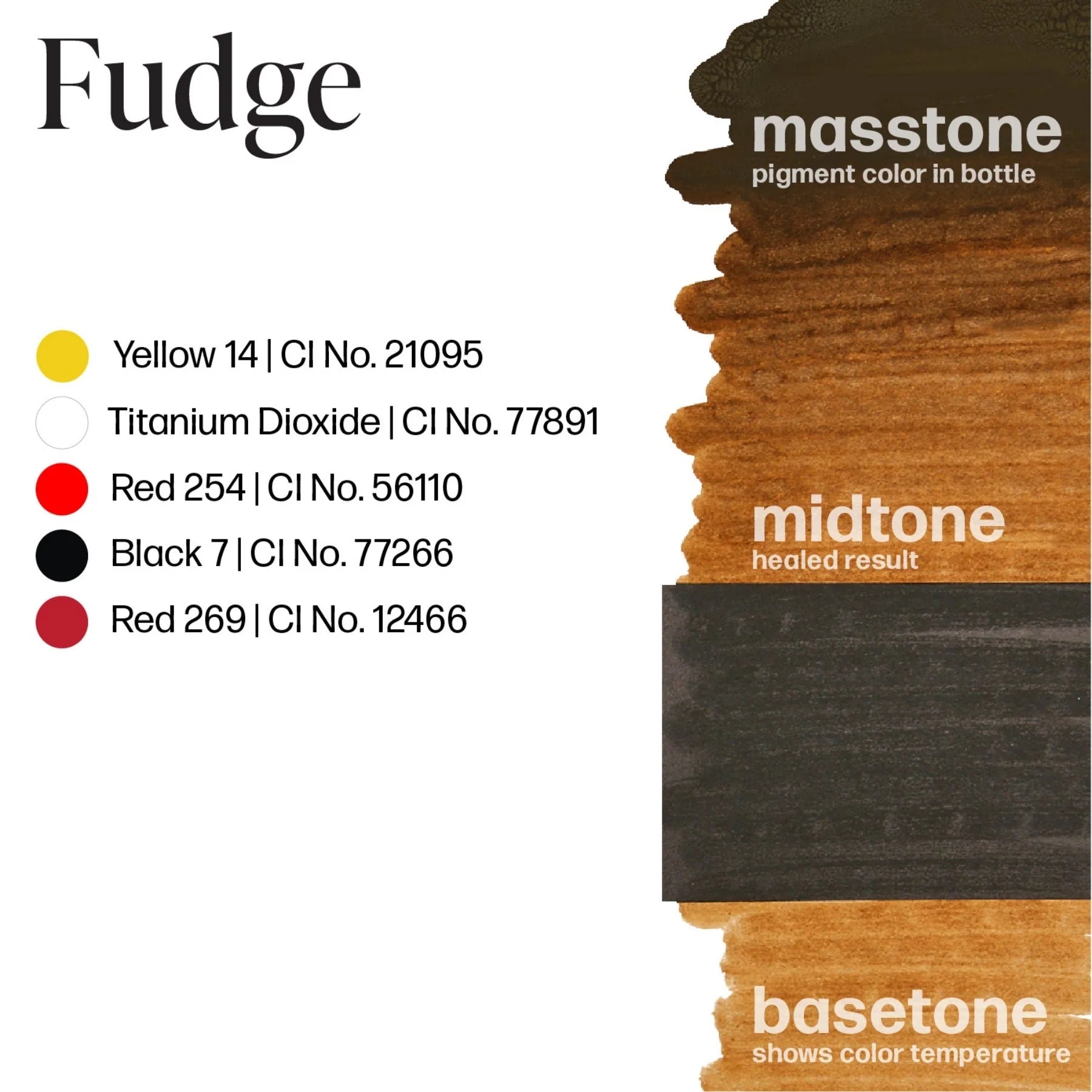 Eyebrow Pigment – Fudge 15ml Perma Blend | Permanent Makeup SPMU Eyebrow Ink for Microblading, Ombré Brows & Powder Brows | Cool Brown Professional Pigment