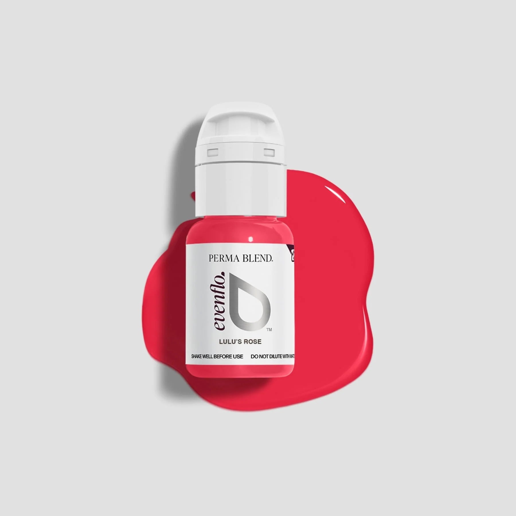 Lip Pigment – Evenflo Lip Shade Lulu's Rosé 15ml | Professional PMU Lip Blush Pigment for Lip Neutralization, Lip Correction, Lip Tattoo & Semi Permanent Makeup Ink