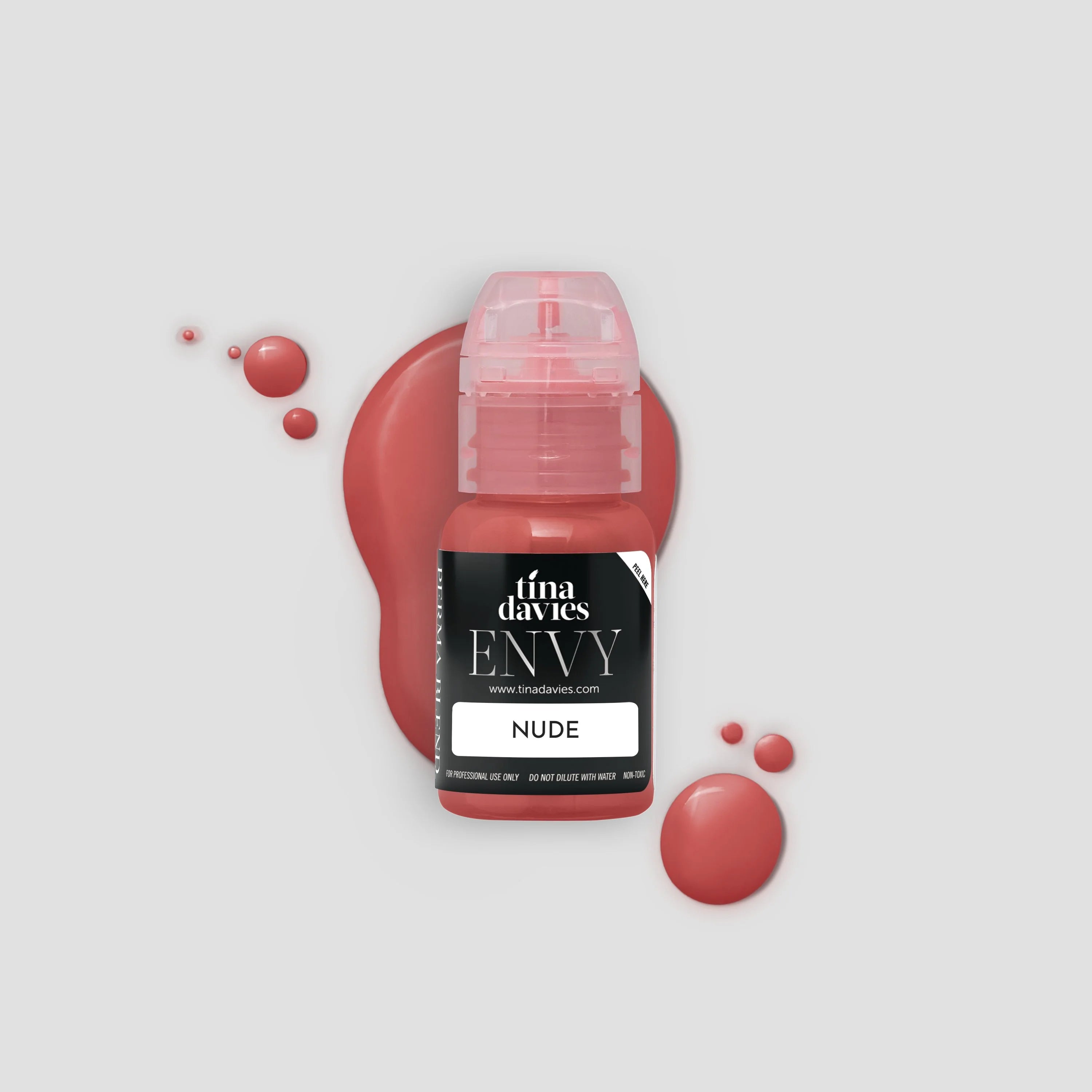 Lip Pigments – Envy Lip Pigments Nude 15ml | Tina Davies x Perma Blend Luxe Professional PMU Lip Blush Pigment for Lip Neutralization, Lip Correction & Lip Tattoo Ink