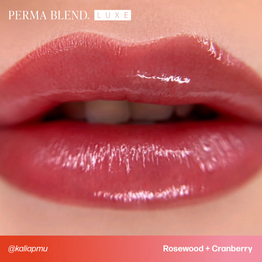Lip Pigment - Perma Blend LUXE Lip Pigment Rosewood 15ml | Lip Blush Pigment, Lip Tattoo Ink, SPMU Lip Color, Semi Permanent Makeup Lip Shade