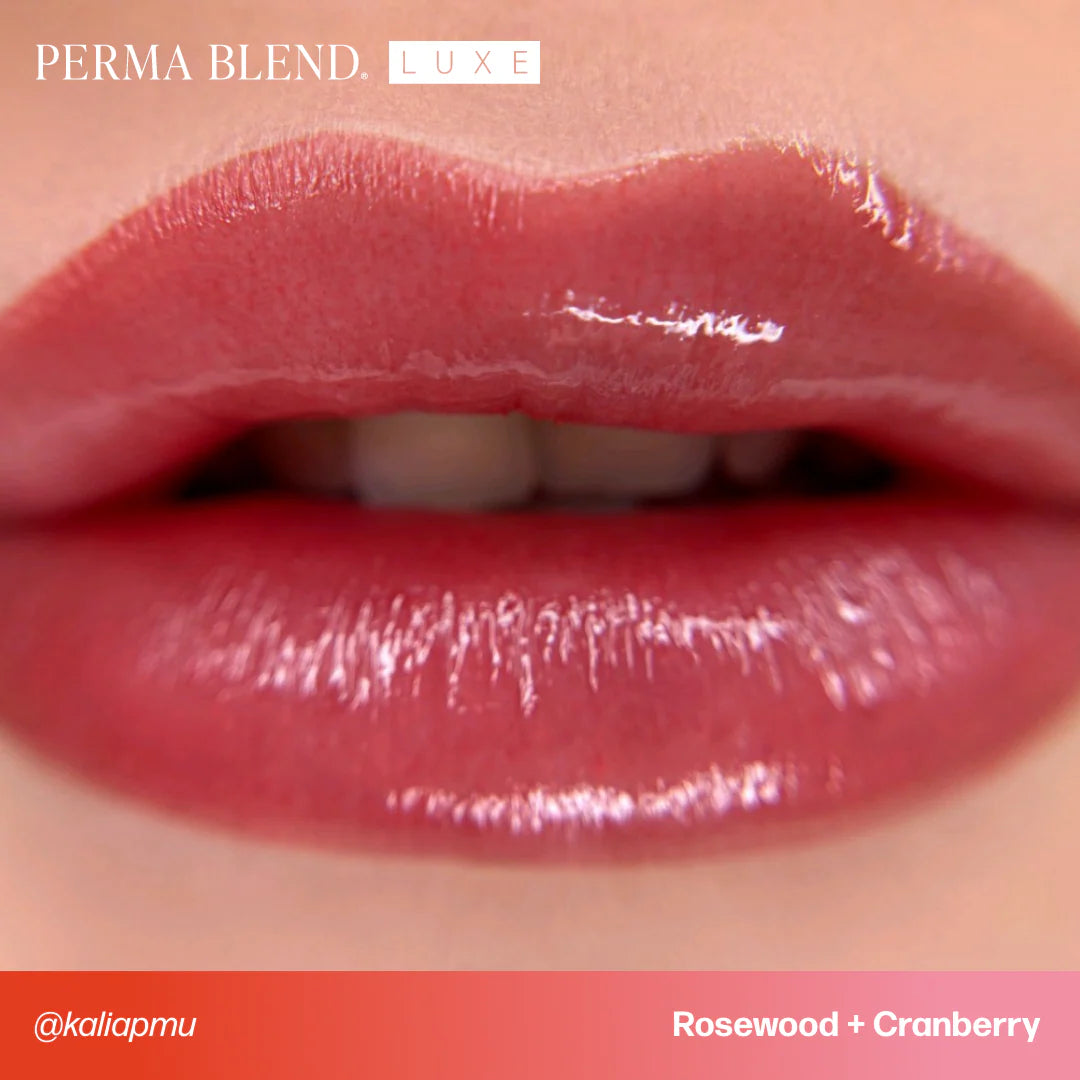 Lip Pigment - Perma Blend LUXE Lip Pigment Rosewood 15ml | Lip Blush Pigment, Lip Tattoo Ink, SPMU Lip Color, Semi Permanent Makeup Lip Shade