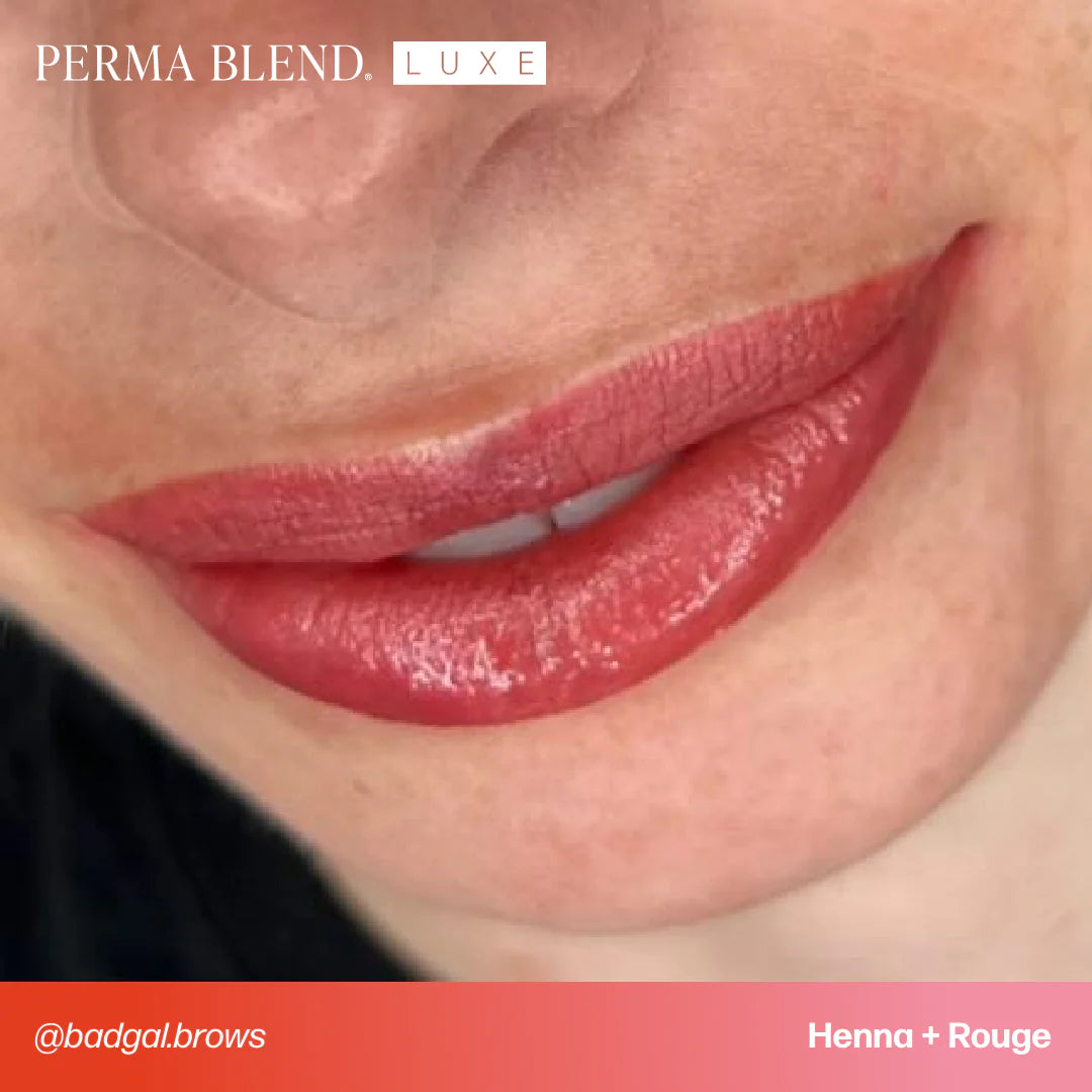 Lip Pigment – Perma Blend LUXE Lip Pigment Rouge 15ml | Lip Blush Pigment, Lip Tattoo Ink, SPMU Lip Color, Semi Permanent Makeup Lip Shade