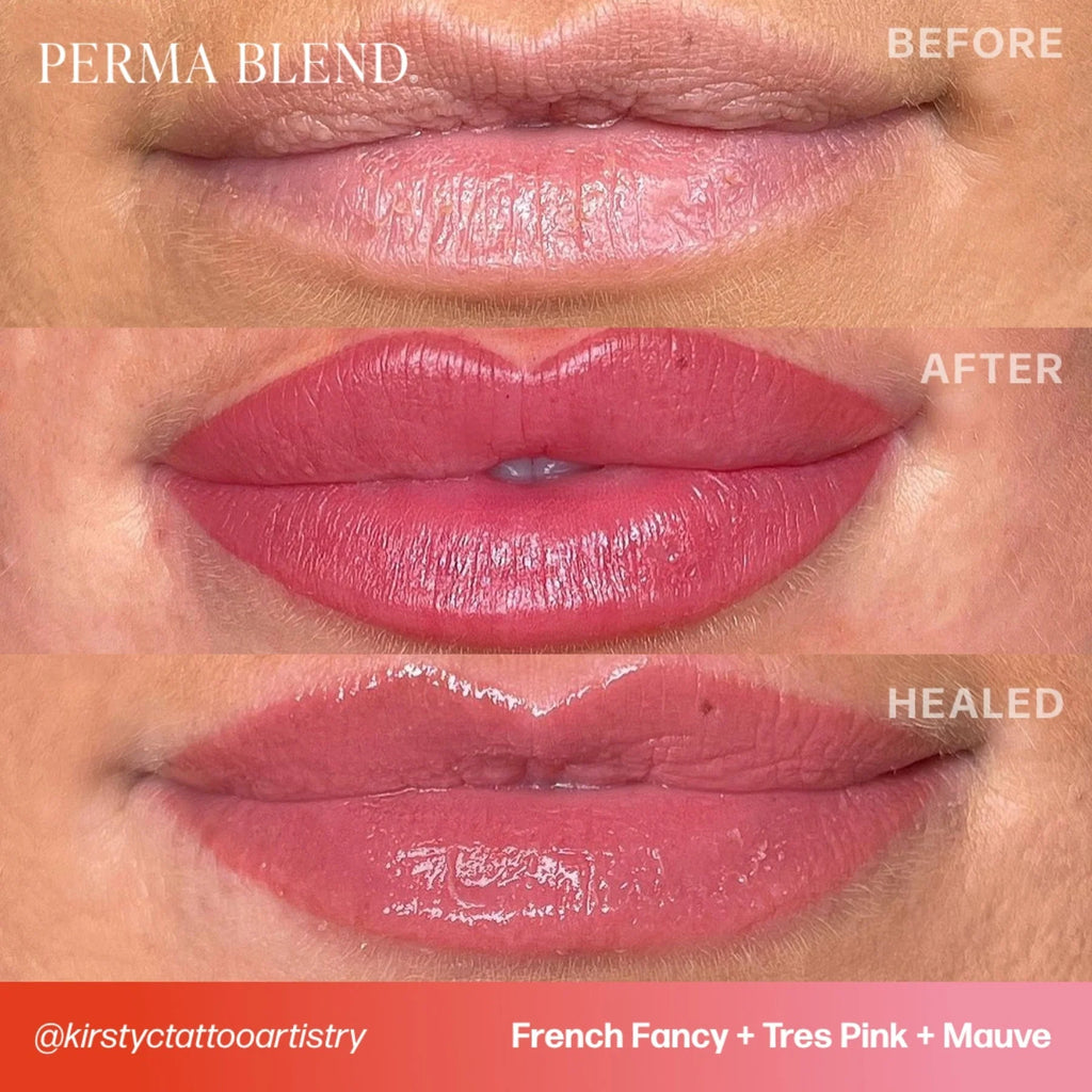 Lip Pigments – Perma Blend Lip Pigment Mauve 15ml | Perma Blend Professional PMU Lip Blush Pigment for Lip Neutralization, Lip Correction, Lip Tattoo & Semi Permanent Makeup Ink