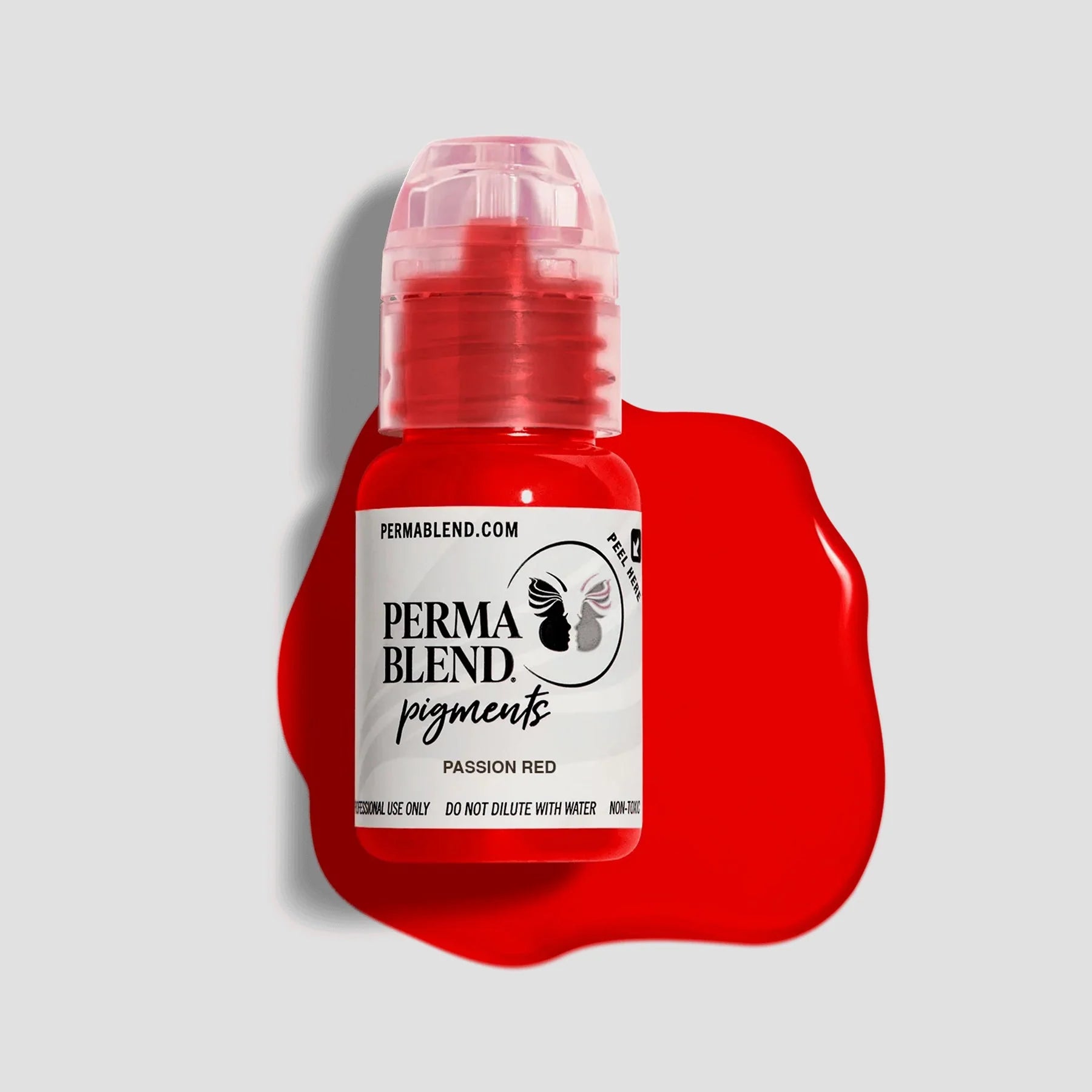 Lip Pigments – Perma Blend Lip Pigment Passion Red 15ml | Perma Blend Professional PMU Lip Blush Pigment for Lip Neutralization, Lip Correction, Lip Tattoo & Semi Permanent Makeup Ink