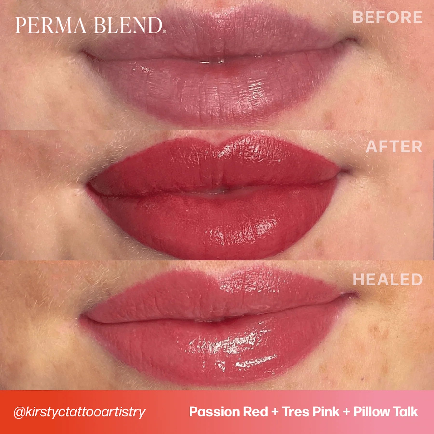 Lip Pigments – Perma Blend Lip Pigment Pillow Talk 15ml | Perma Blend Professional PMU Lip Blush Pigment for Lip Neutralization, Lip Correction, Lip Tattoo & Semi Permanent Makeup Ink
