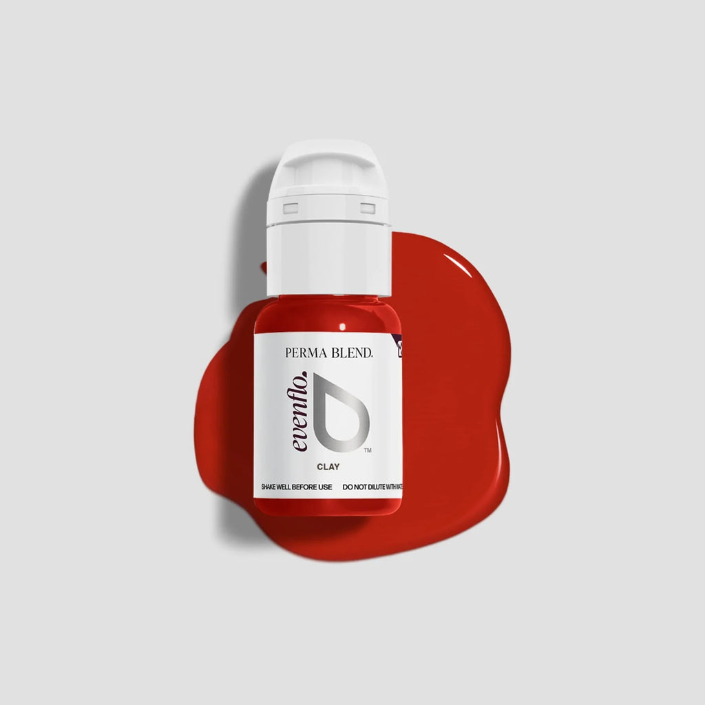 Lip Pigment – Evenflo Lip Shade Clay 15ml | Professional PMU Lip Blush Pigment for Lip Neutralization, Lip Correction, Lip Tattoo & Semi Permanent Makeup Ink