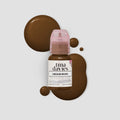 Eyebrow Pigment – Medium Brown 15ml Tina Davies I Love Ink | Permanent Makeup SPMU Eyebrow Ink for Microblading, Ombré Brows & Powder Brows | Cool Brown Professional Pigment